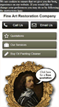 Mobile Screenshot of fineart-restoration.co.uk